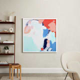"Peach Tree" - Art Print in Peach by Katie Craig - In a Room