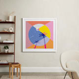 "Day & Night" - Art Print in yellow by Stop-mashina - In a Room