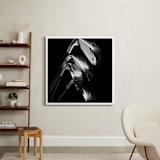 "Tee Time 3 (Black & White Edition)" - Art Print in Black & White by Shannon Howard - In a Room