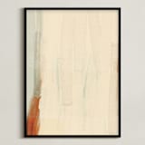 "Still Becoming I" - Art Print in Crepe by Iveta Angelova - Framed