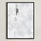"rush I" - Art Print in monochrome by Kamala Nahas - Framed