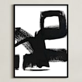 "Untitled 1" - Art Print in Black and White by Jaime Derringer - Framed