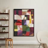 "A quilt for Sonia D" - Art Print in Grape by Erin McCluskey Wheeler - In a Room