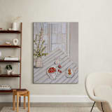 "Everyday Grace 1" - Art Print in Beige by Arohika Verma - In a Room