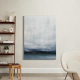 "Distant Light" - Art Print in misty morn by Brian Sostrom - In a Room