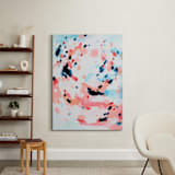 "Grapefruity" - Art Print in Coral by Katie Craig - In a Room