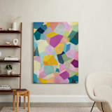 "summer abstract" - Art Print in peony by raven erebus - In a Room