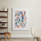"Awakening" - Art Print in Peach by Sara Berrenson - In a Room