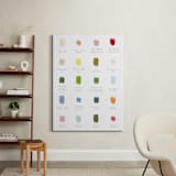 "Colorful Life" - Personalized Art Print in Sherbert by Stacey Hill - In a Room