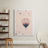 "To The Stars" - Art Print in Pale Pink by Caroline Mint - In a Room