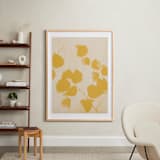 "Botanica 2" - Art Print in Amber by Kamala Nahas - In a Room