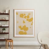 "Botanica 1" - Art Print in Amber by Kamala Nahas - In a Room
