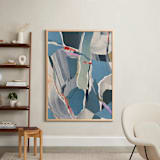 "abstract geological form II" - Art Print in Gemstone by Sumak Studio - In a Room