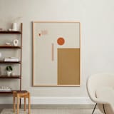 "Les Italiennes I" - Art Print in Earth by Alex Roda - In a Room