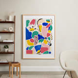 "Primario" - Art Print in White by FERNANDA MARTINEZ - In a Room