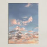 "Cotton Candy Dreams" - Art Print in Sunset by Elizabeth Ulrich - Unframed