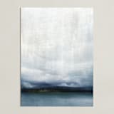 "Distant Light" - Art Print in misty morn by Brian Sostrom - Unframed