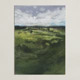 "Tomah" - Art Print in Green Hills by Lorent and Leif - Unframed
