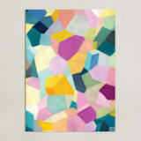 "summer abstract" - Art Print in peony by raven erebus - Unframed