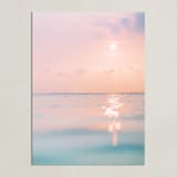 "sorbet sea" - Art Print in Sunset by Kamala Nahas - Unframed