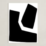 "Magnetic Field 1" - Art Print in Black and White by Jaime Derringer - Unframed