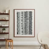 "Tapete" - Art Print in Warm grey by Catilustre - In a Room