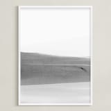 "Forecast" - Art Print in Black & White by Ashleigh Ninos - Framed