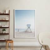 "Tower 2" - Art Print in tower blue by Kamala Nahas - In a Room