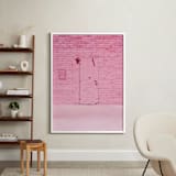 "The Pink Door" - Art Print in Pink by Jenna Gibson - In a Room