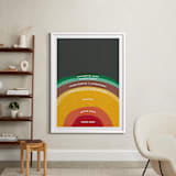 "The Earth" - Art Print in Magma by Erica Krystek - In a Room