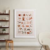 "Farm Alphabet" - Art Print in Sand by Vivian Yiwing - In a Room