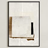 "You Should Know II" - Art Print in Sable by Jennifer Daily - Framed