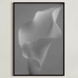 "Memory" - Art Print in Pearly Grey by MG Vander Elst - Framed