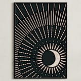 "This Side of the Equator II" - Art Print in Nighttime by ThirtyOne Illustrations - Framed
