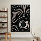 "This Side of the Equator II" - Art Print in Nighttime by ThirtyOne Illustrations - In a Room