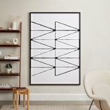 "visionary 2" - Art Print in deep black by trbdesign - In a Room