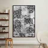 "PEEK" - Art Print in Black and White by Emine Ortega - In a Room