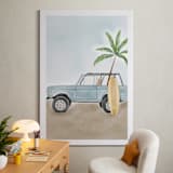 "Beach Cruiser" - Art Print in Seaside by Vilija - In a Room