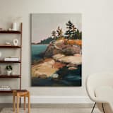 "No One Else" - Art Print in Ocean Blue by Jess Franks - In a Room