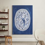 "Chinoiserie Tableware 2" - Art Print in Ink by Teju Reval - In a Room