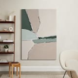 "Summer Valley 2" - Art Print in Sand by Iveta Angelova - In a Room