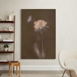 "Single Dahlia Flower" - Art Print in Earth by Sarah Hart Morgan - In a Room