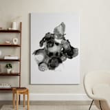 "Single Plasma" - Art Print in Monochrome by AT ORIGINALS - In a Room