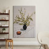 "Everyday Grace 2" - Art Print in Beige by Arohika Verma - In a Room