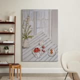"Everyday Grace 1" - Art Print in Beige by Arohika Verma - In a Room