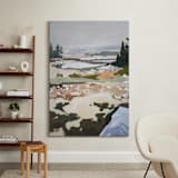 "Schoodic II" - Art Print in Grey by Jess Franks - In a Room