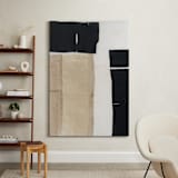 "At The Door II" - Art Print in Ebony by Jennifer Daily - In a Room