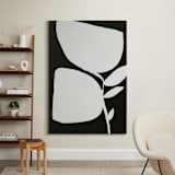 "Urban garden II" - Art Print in Noir by Creo Study - In a Room
