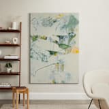 "Emerald Waltz" - Art Print in Vibrant Gold by Grayling - In a Room