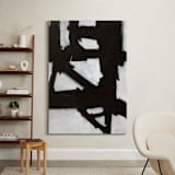 "Boxes in Boxes 2" - Art Print in Black and White by Ilana Greenberg - In a Room